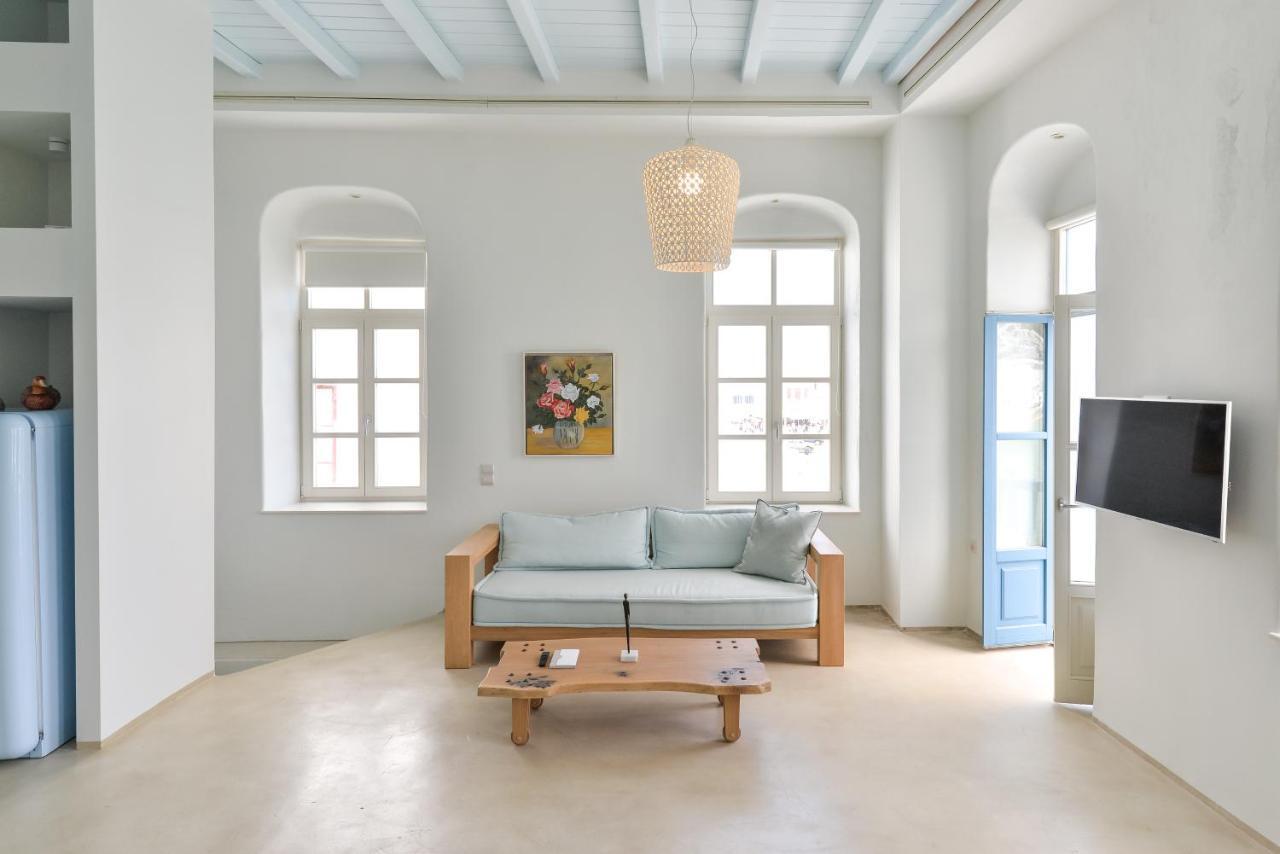 White Memories, Seafront Luxury Apartment Mykonos Mykonos Town エクステリア 写真