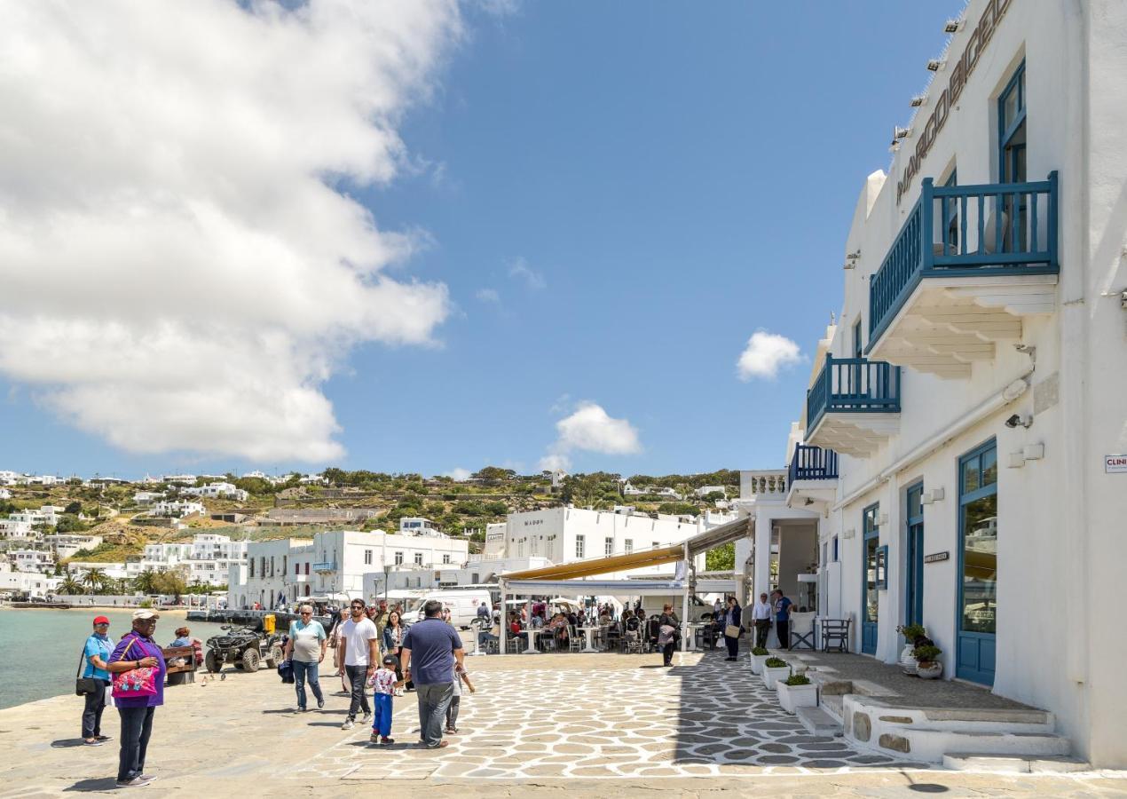 White Memories, Seafront Luxury Apartment Mykonos Mykonos Town エクステリア 写真